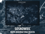 Sosnowiec | Mapa dekoracyjna | BLUE
