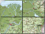 Województwo malborskie w poł. XVI w. | Mapa historyczna