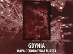 Gdynia | Mapa dekoracyjna | RED