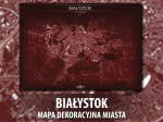 Białystok | Mapa dekoracyjna | RED