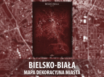 Bielsko-Biała | Mapa dekoracyjna | RED