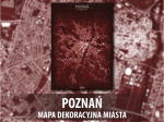 Poznań | Mapa dekoracyjna | RED