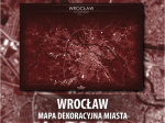 Wrocław | Mapa dekoracyjna | RED