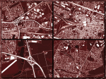 Katowice | Mapa dekoracyjna | RED